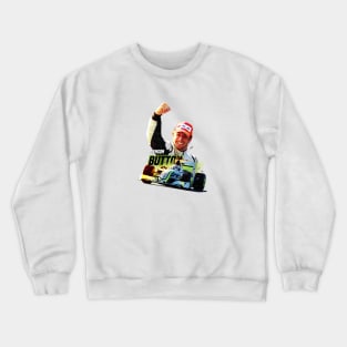 Low Poly Jenson Button Crewneck Sweatshirt